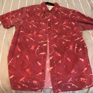 Men’s Haggar fishing causal button down